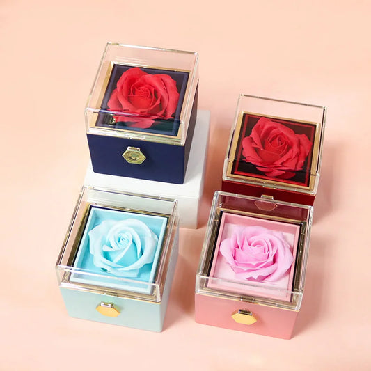 Caja de regalo Infinity Rose